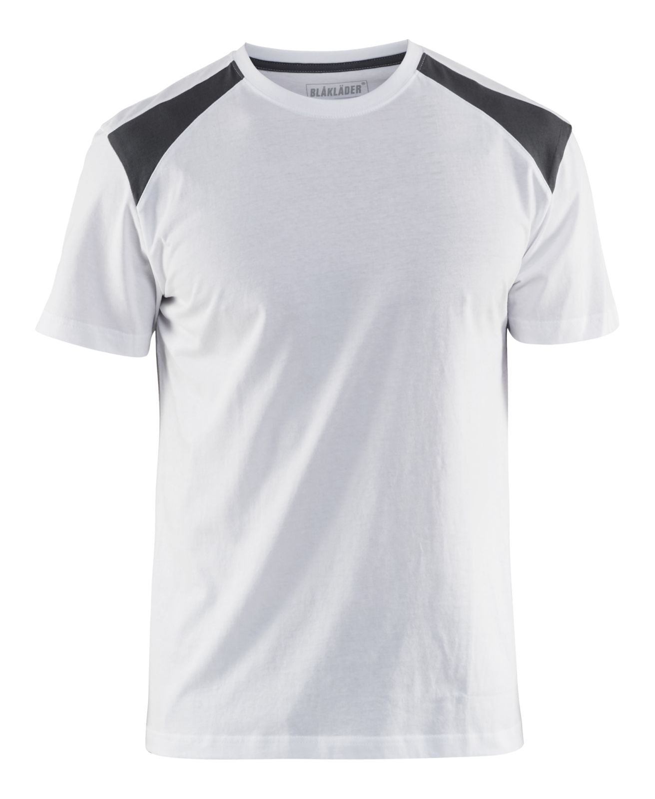 Blaklader t-shirts 33791042 wit-donkergrijs(1098)