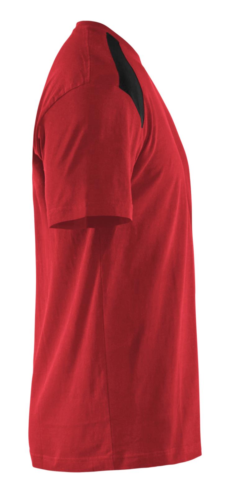 Blaklader T-shirts 33791042 rood-zwart(5699)