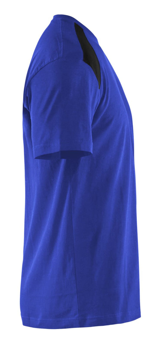 Blaklader T-shirts 33791042 korenblauw-zwart(8599)