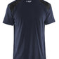 Blaklader T-shirts 33791042 donker marineblauw-zwart(8699)