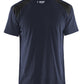 Blaklader T-shirts 33791042 donker marineblauw-zwart(8699)