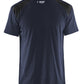 Blaklader T-shirts 33791042 donker marineblauw-zwart(8699)