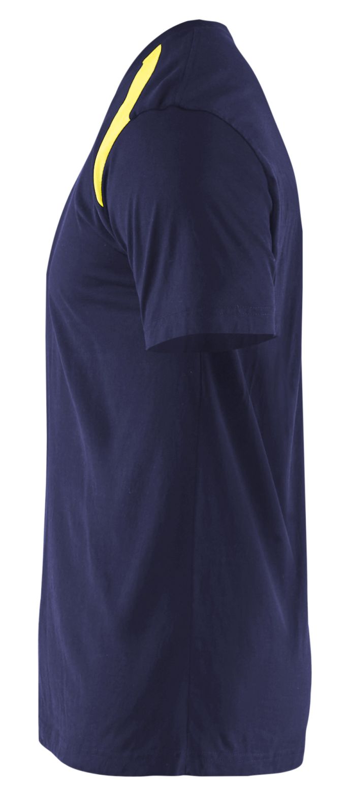 Blaklader T-shirts 33791042 marineblauw-geel(8833)