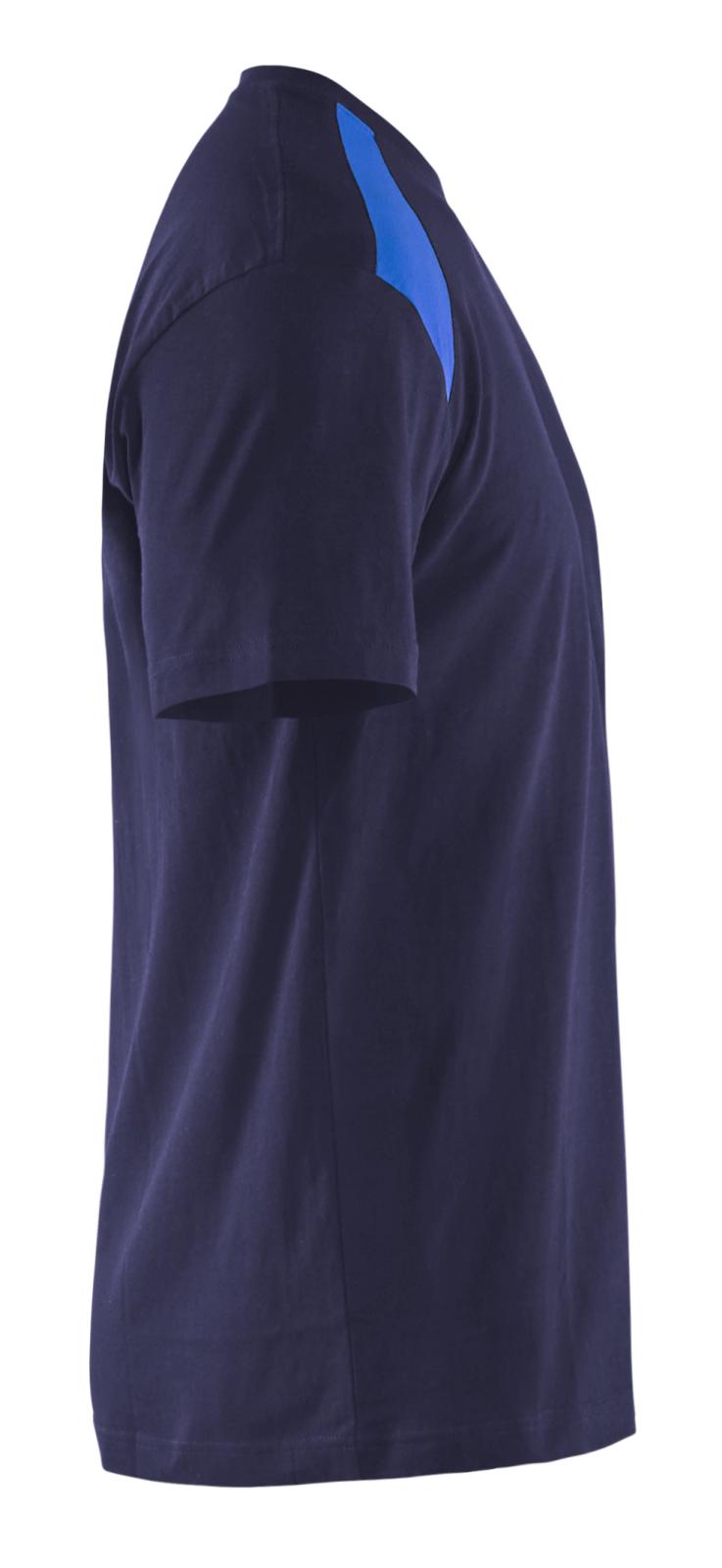 Blaklader T-shirts 33791042 marineblauw-korenblauw(8885)
