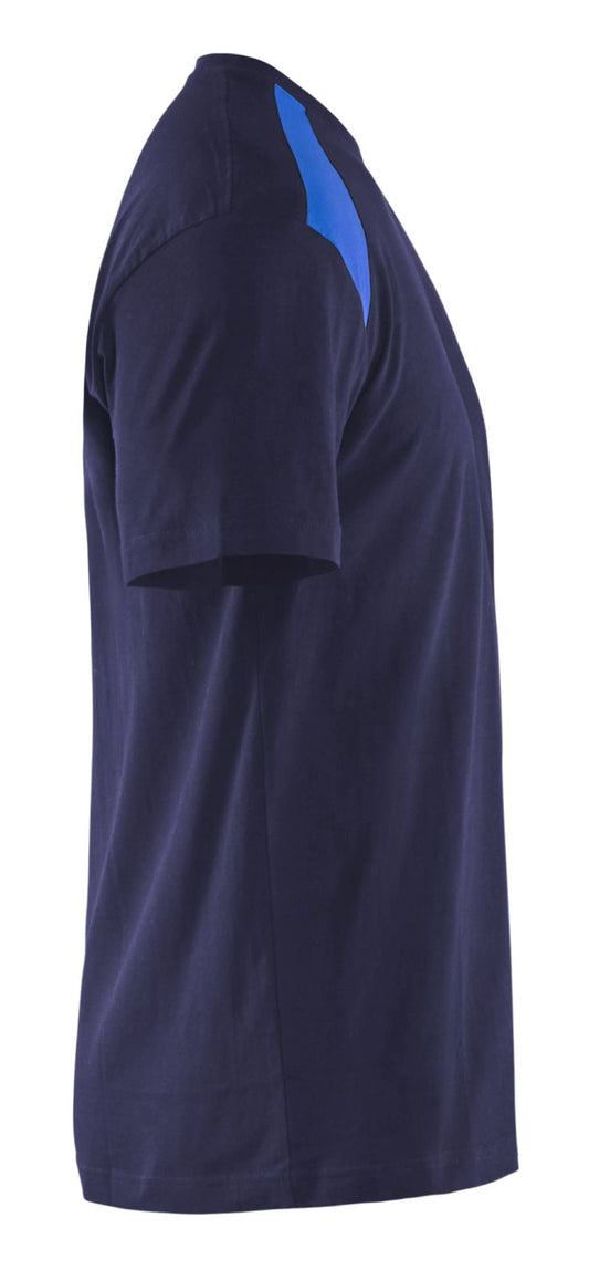 Blaklader T-shirts 33791042 marineblauw-korenblauw(8885)