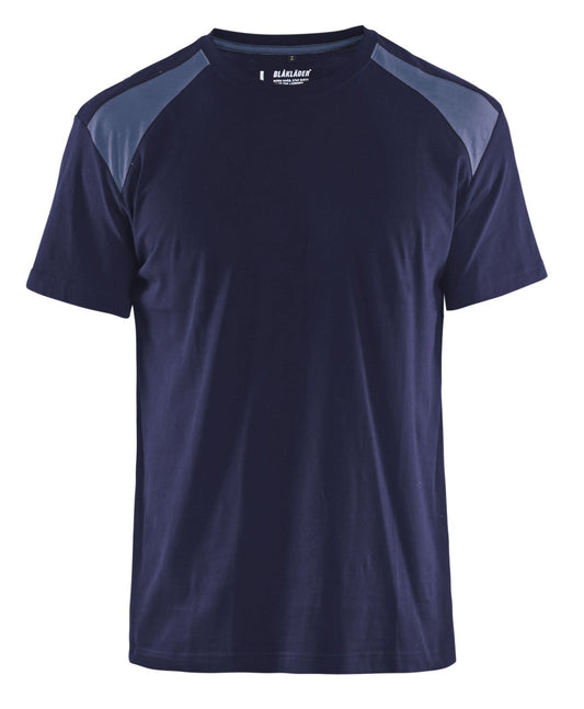 Blaklader T-shirts 33791042 marineblauw-grijs(8894)