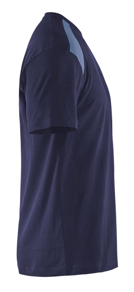 Blaklader T-shirts 33791042 marineblauw-grijs(8894)