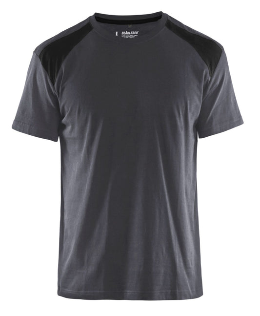 Blaklader T-shirts 33791042 midden grijs-zwart(9699)