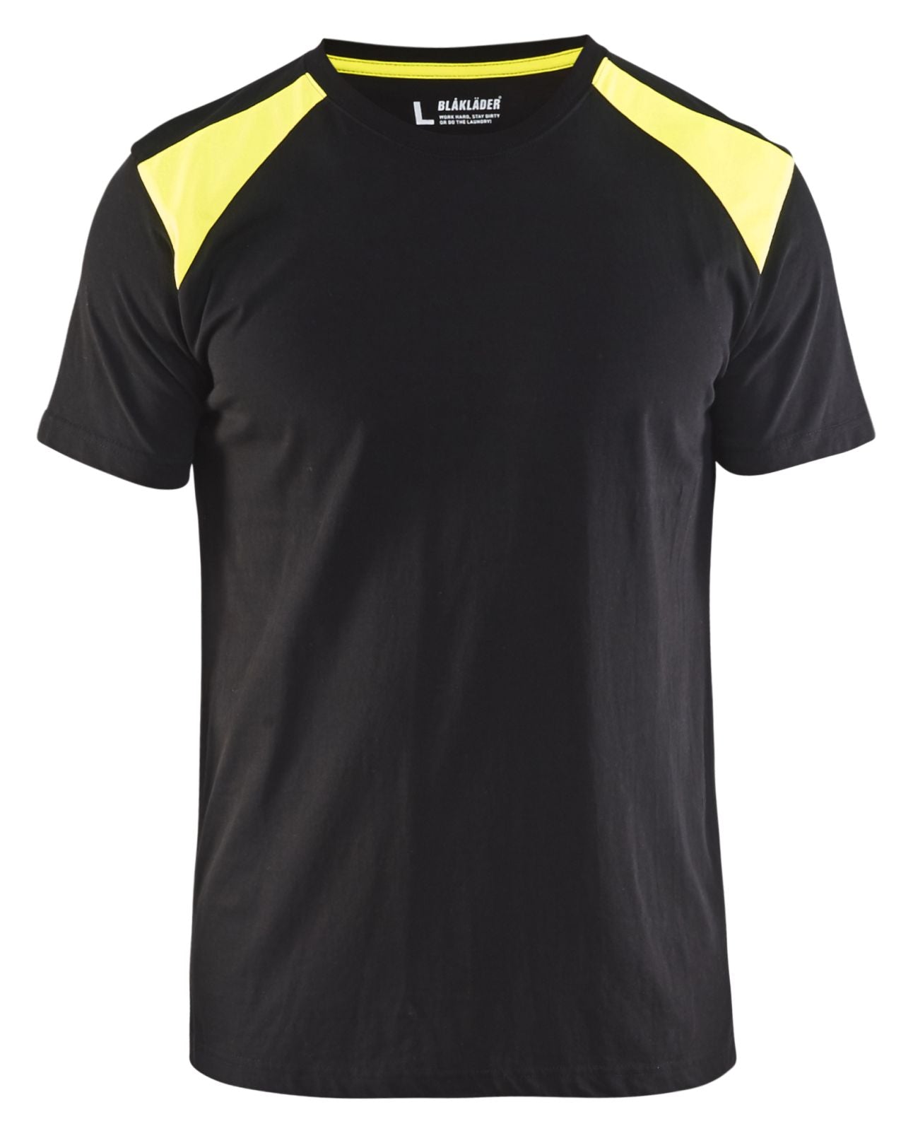 Blaklader T-shirts 33791042 zwart-geel(9933)