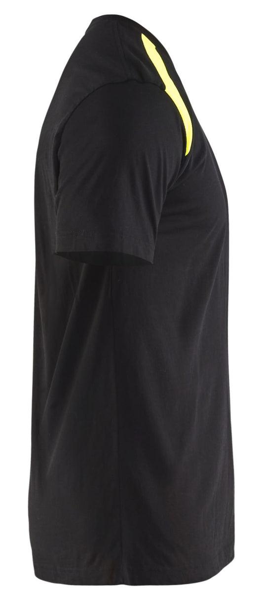 Blaklader T-shirts 33791042 zwart-geel(9933)