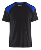 Blaklader T-shirts 33791042 zwart-korenblauw(9985)