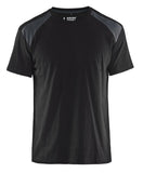 Blaklader T-shirts 33791042 zwart-donkergrijs(9998)