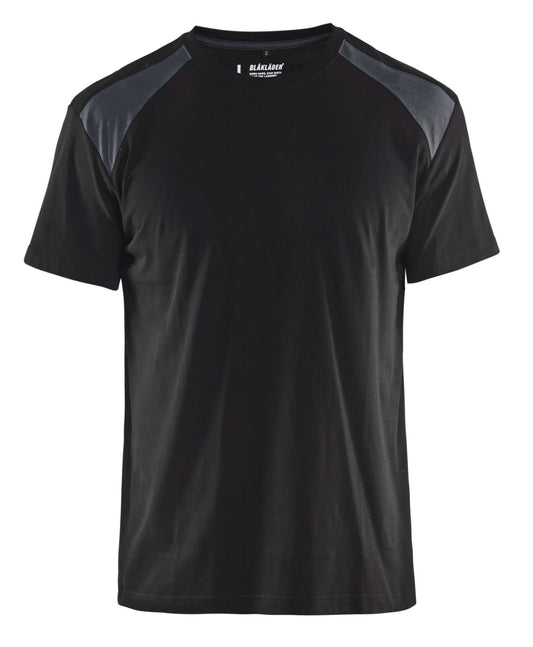 Blaklader T-shirts 33791042 zwart-donkergrijs(9998)