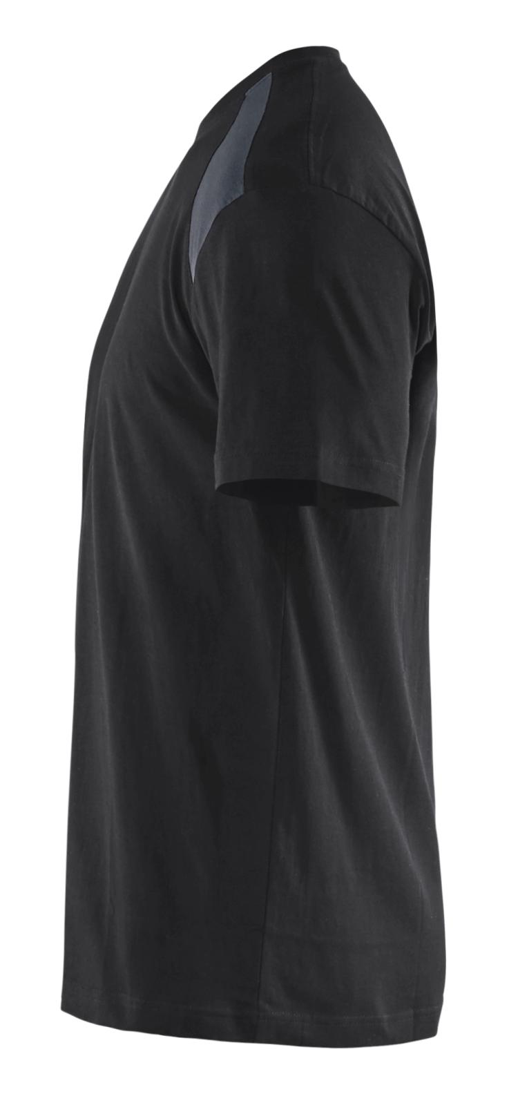 Blaklader T-shirts 33791042 zwart-donkergrijs(9998)
