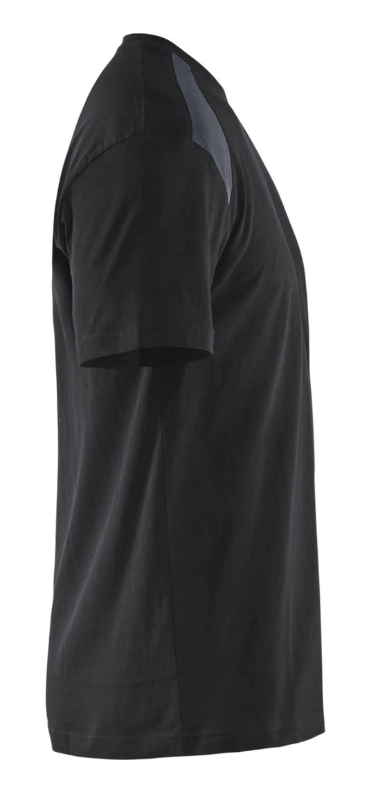Blaklader T-shirts 33791042 zwart-donkergrijs(9998)