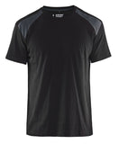 Blaklader T-shirts 33791042 zwart-donkergrijs(9998)
