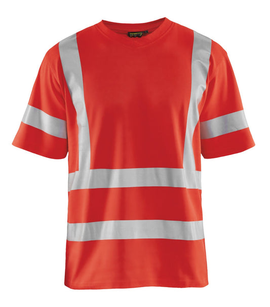 Blaklader t-shirts 33801070 fluo rood(5500)