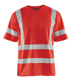 Blaklader t-shirts 33801070 fluo rood(5500)