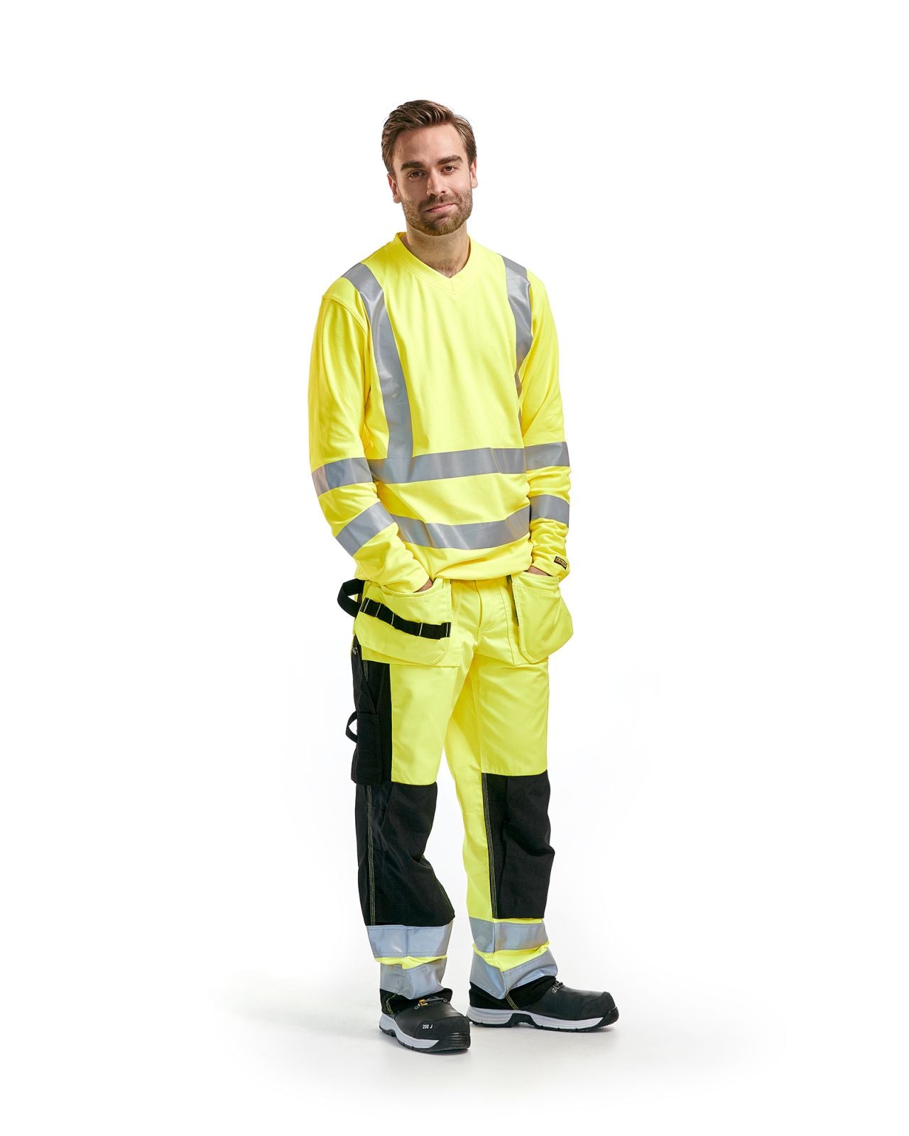 Blaklader T-shirts 33811070 HiVis UPF40+ UV geel(3300)