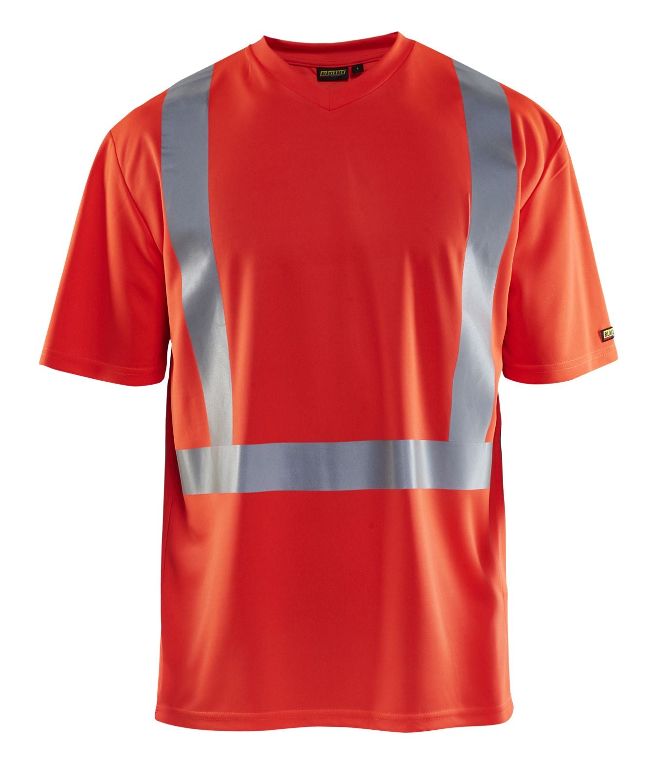 Blaklader T-shirts 33821011 HiVis UPF40+ UV fluo-rood(5500)