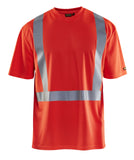 Blaklader T-shirts 33821011 HiVis UPF40+ UV fluo-rood(5500)