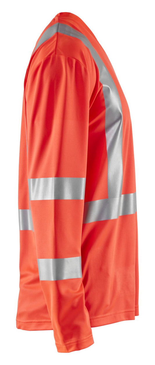 Blaklader T-shirts 33831011 HiVis UPF40+ UV fluo-rood(5500)