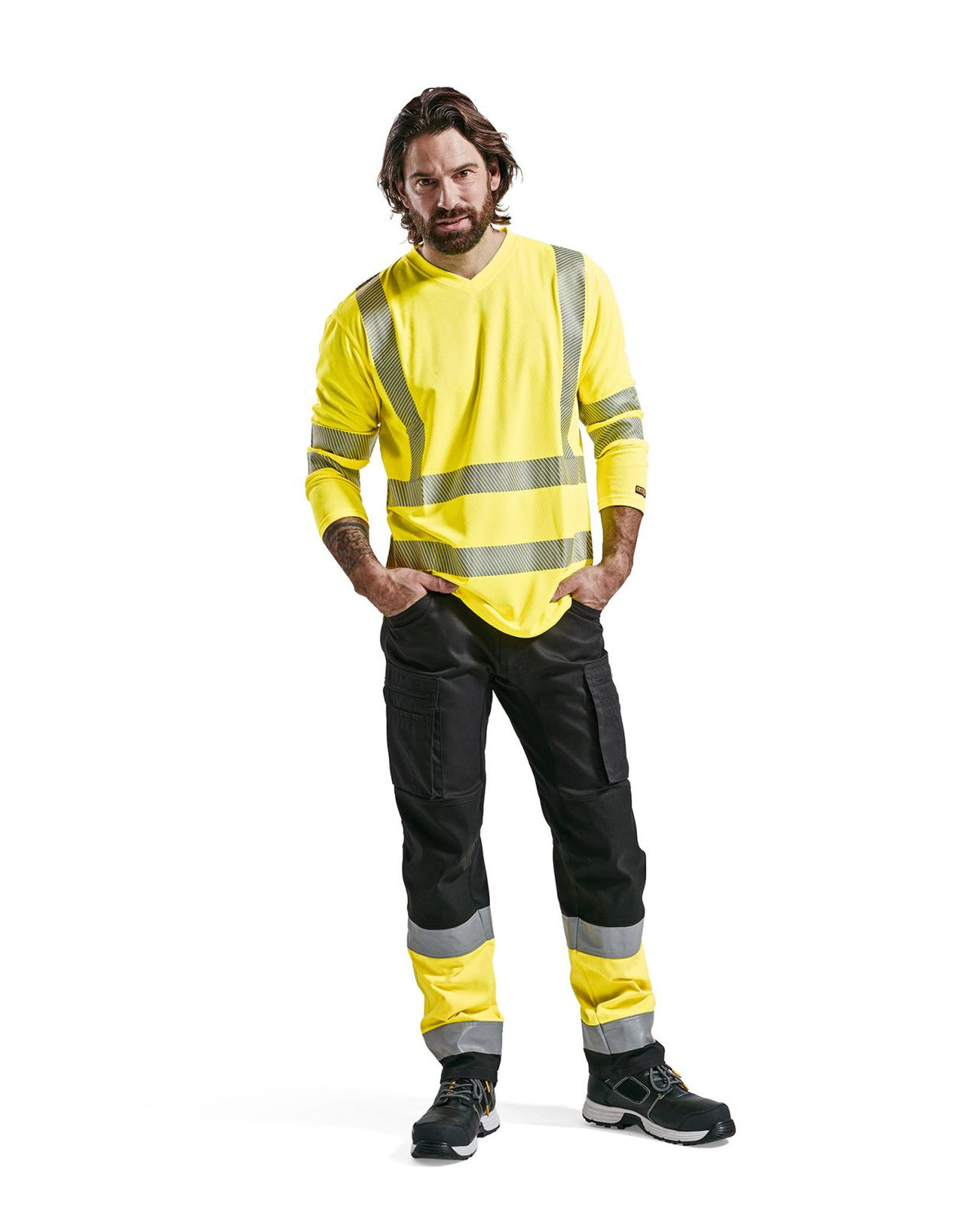 Blaklader T-shirts 33851013 HiVis UPF40+ UV geel(3300)