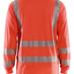 Blaklader T-shirts 33851013 HiVis UPF40+ UV fluo-rood(5500)