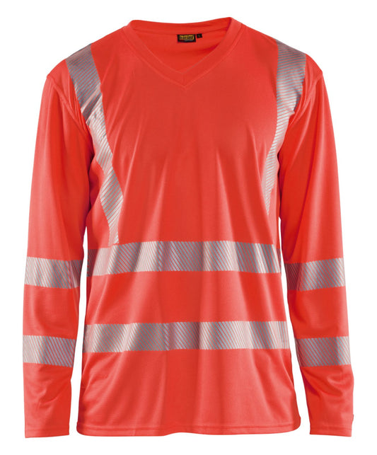 Blaklader T-shirts 33851013 HiVis UPF40+ UV fluo-rood(5500)