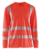 Blaklader T-shirts 33851013 HiVis UPF40+ UV fluo-rood(5500)