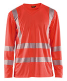 Blaklader T-shirts 33851013 HiVis UPF40+ UV fluo-rood(5500)