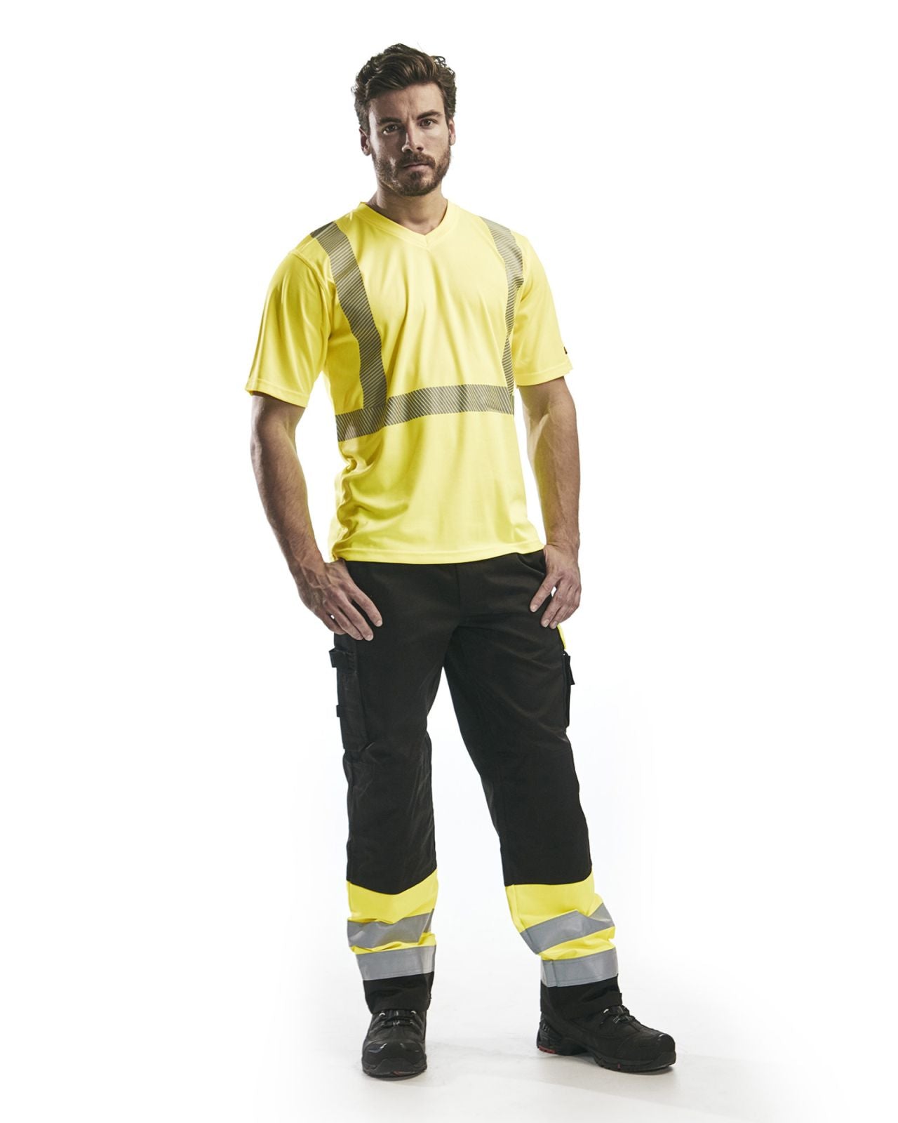 Blaklader T-shirts 33861013 HiVis UPF40+ UV geel(3300)