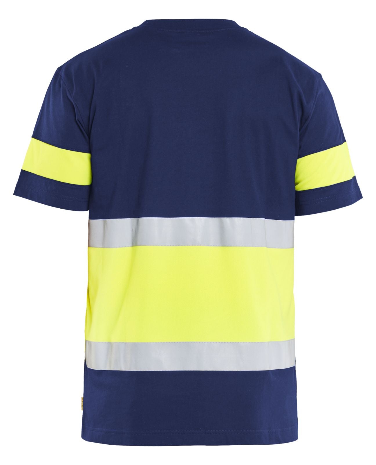Blaklader T-shirts 33871030 HiVis marineblauw-geel(8833)