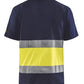 Blaklader T-shirts 33871030 HiVis marineblauw-geel(8833)
