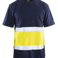 Blaklader T-shirts 33871030 HiVis marineblauw-geel(8833)