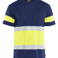 Blaklader T-shirts 33871030 HiVis marineblauw-geel(8833)