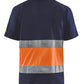 Blaklader T-shirts 33871030 HiVis marineblauw-oranje(8853)