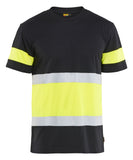 Blaklader T-shirts 33871030 HiVis zwart-geel(9933)
