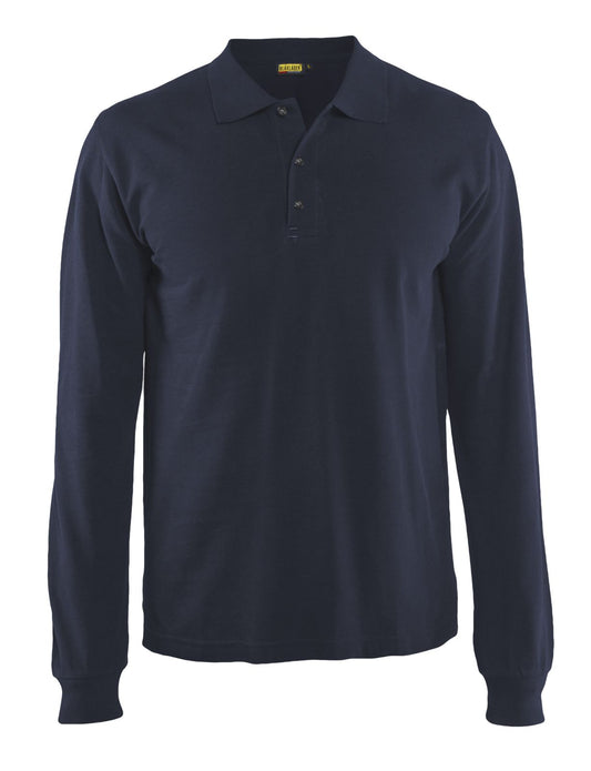Blaklader Profiel Poloshirts 33881050 lange mouw donker marineblauw(8600)