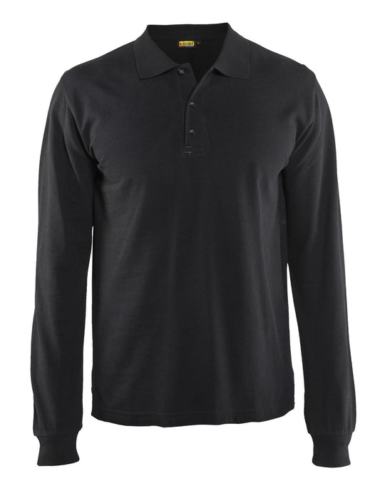 Blaklader Profiel Poloshirts 33881050 lange mouw zwart(9900)