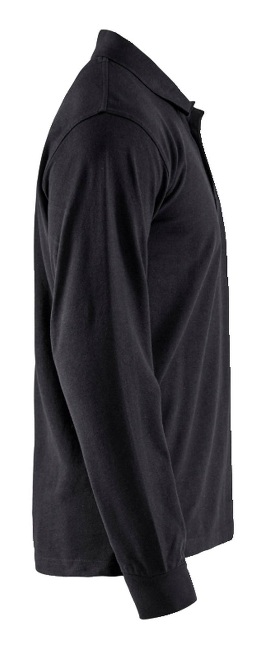 Blaklader Profiel Poloshirts 33881050 lange mouw zwart(9900)