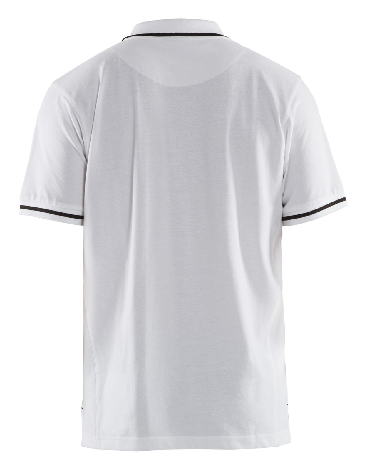 Blaklader Poloshirts 33891050 wit-donkergrijs(1098)