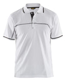 Blaklader Poloshirts 33891050 wit-donkergrijs(1098)