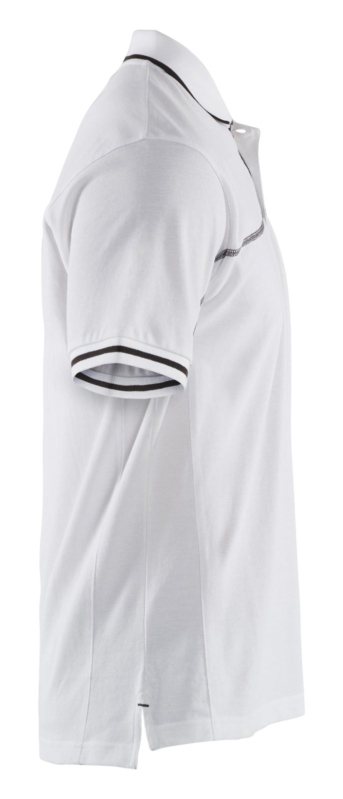 Blaklader Poloshirts 33891050 wit-donkergrijs(1098)