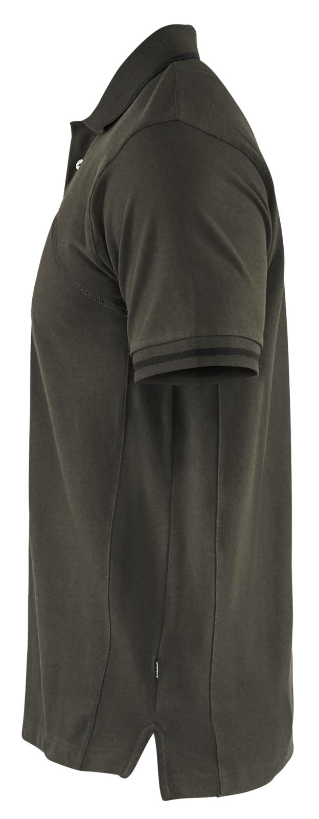 Blaklader Poloshirts 33891050 groen-zwart(4599)