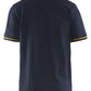 Blaklader Poloshirts 33891050 donkerblauw-geel(8635)