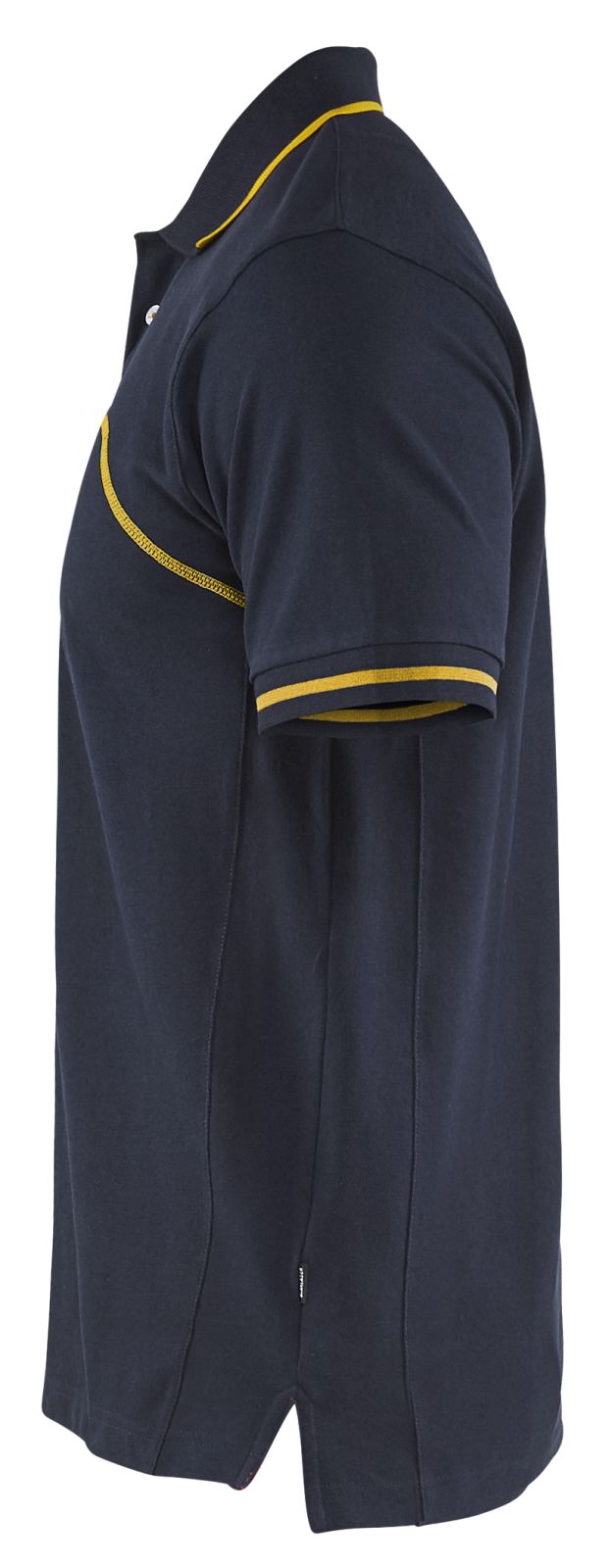 Blaklader Poloshirts 33891050 donkerblauw-geel(8635)