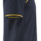 Blaklader Poloshirts 33891050 donkerblauw-geel(8635)