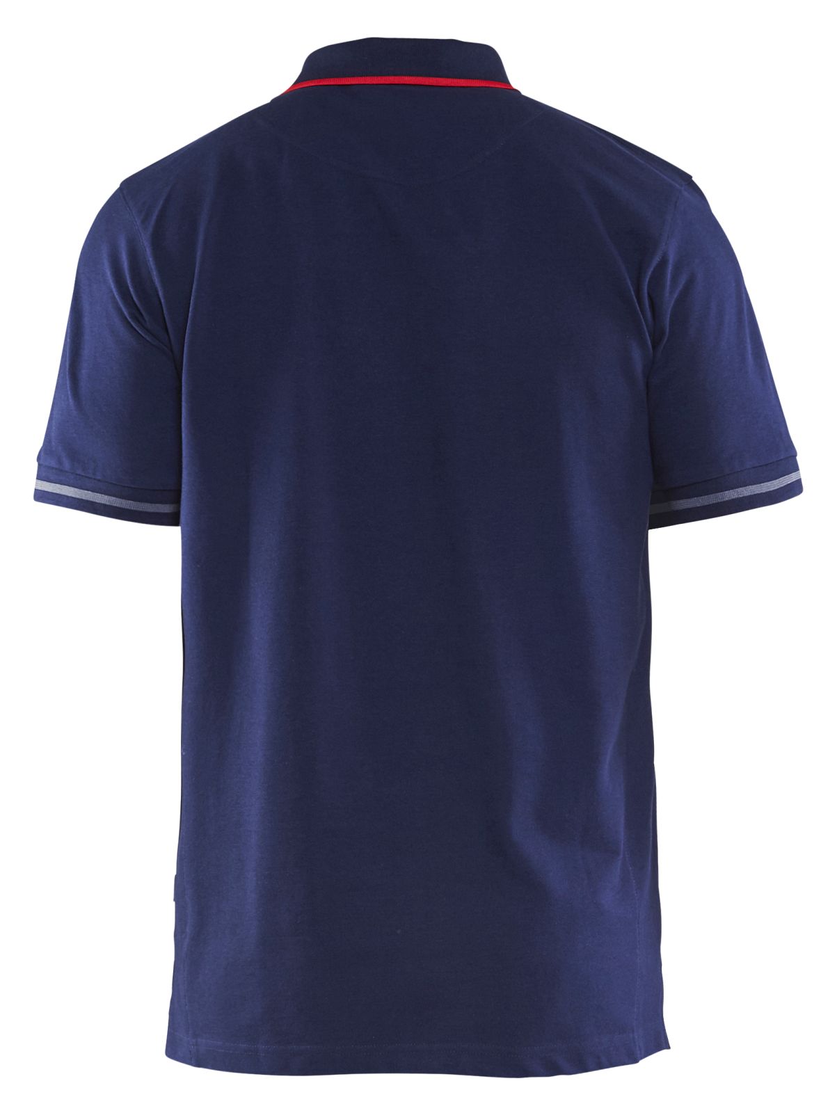 Blaklader Poloshirts 33891050 marineblauw-rood(8956)