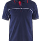 Blaklader Poloshirts 33891050 marineblauw-rood(8956)
